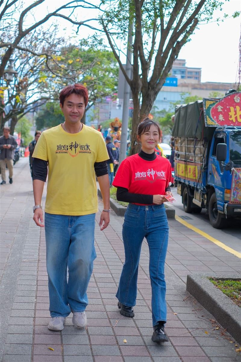 三立電視《寶島神很大》接任青山王副爐主（照片提供：宣婷）