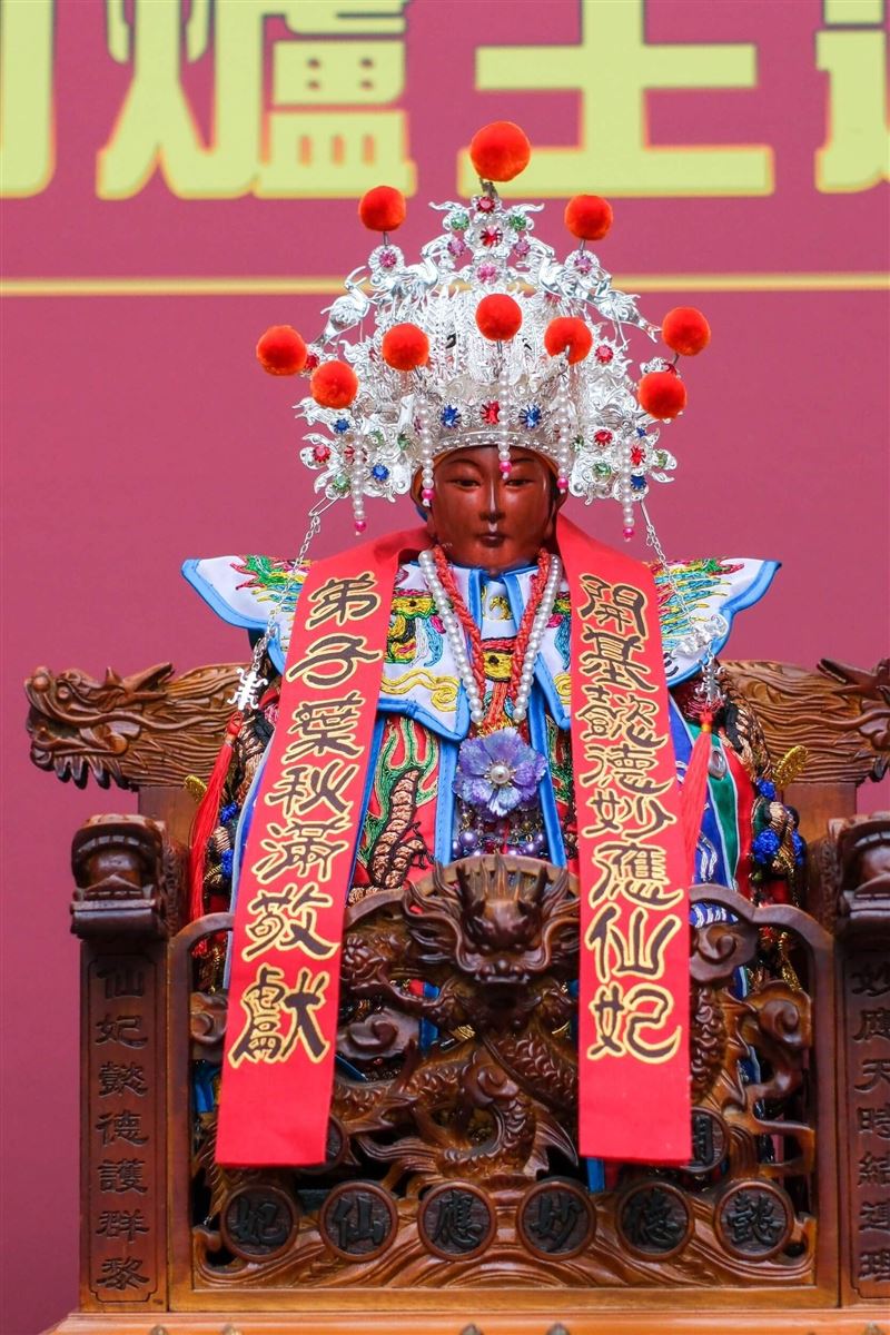 三立電視《寶島神很大》接任青山王副爐主（照片提供：宣婷）