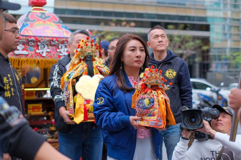 三立電視《寶島神很大》接任青山王副爐主（照片提供：宣婷）