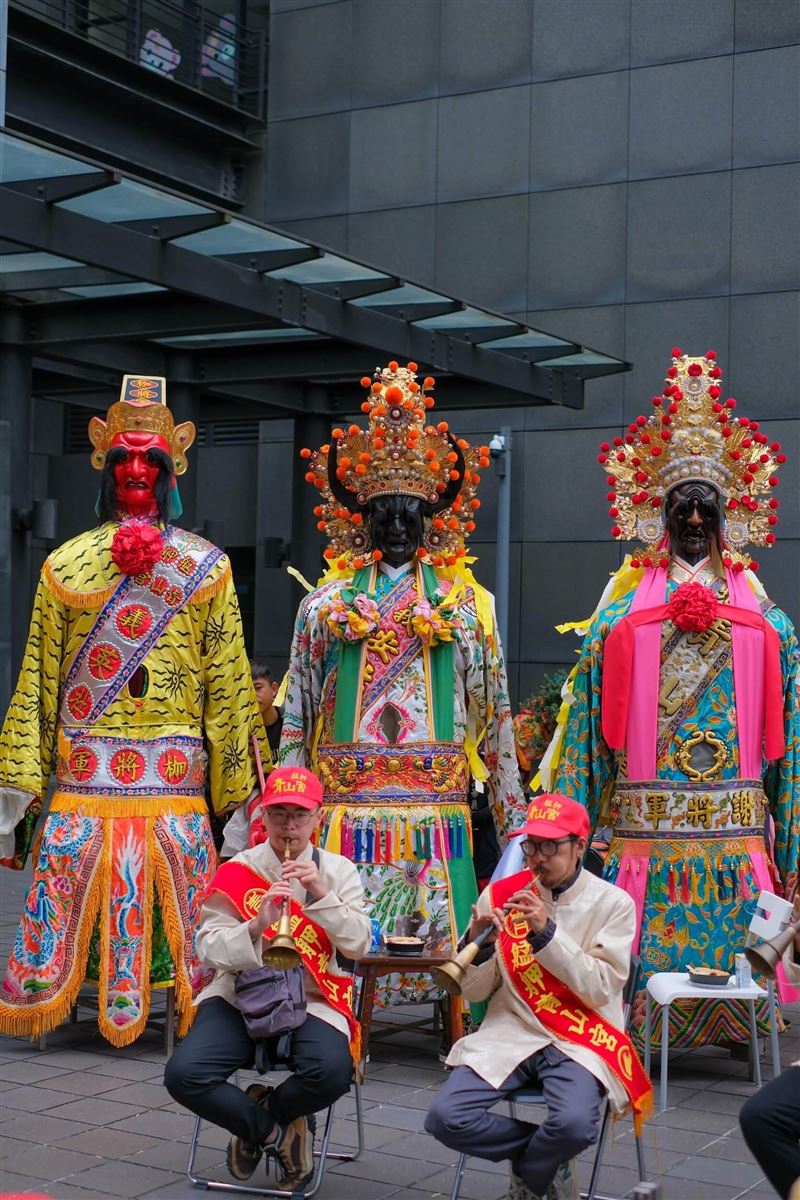 三立電視《寶島神很大》接任青山王副爐主（照片提供：宣婷）