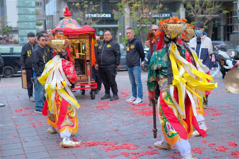 三立電視《寶島神很大》接任青山王副爐主（照片提供：宣婷）