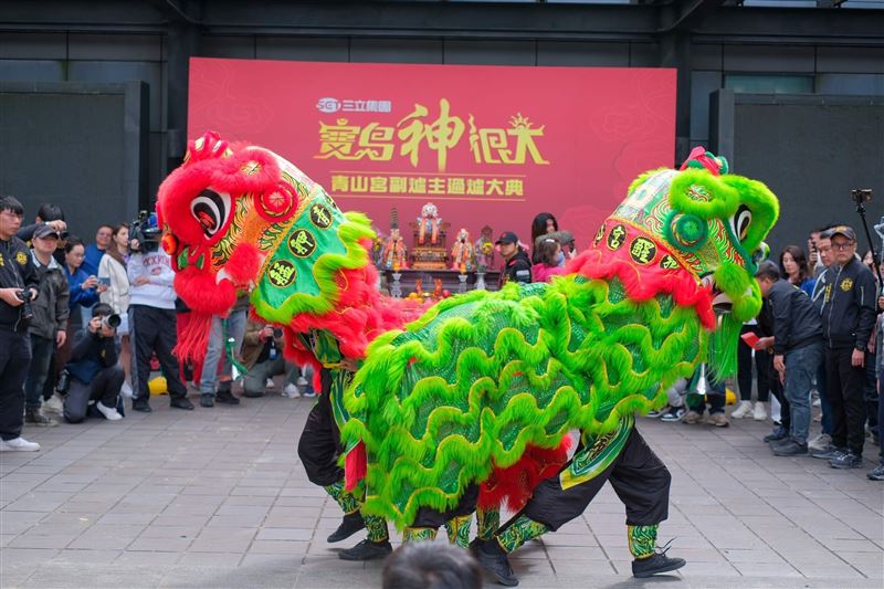 三立電視《寶島神很大》接任青山王副爐主（照片提供：宣婷）