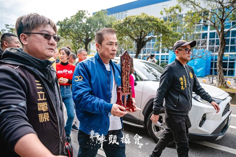 三立電視《寶島神很大》接任青山王副爐主（照片提供：陣頭攝會）