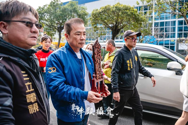 三立電視《寶島神很大》接任青山王副爐主（照片提供：陣頭攝會）