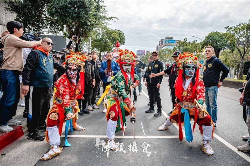 三立電視《寶島神很大》接任青山王副爐主（照片提供：陣頭攝會）