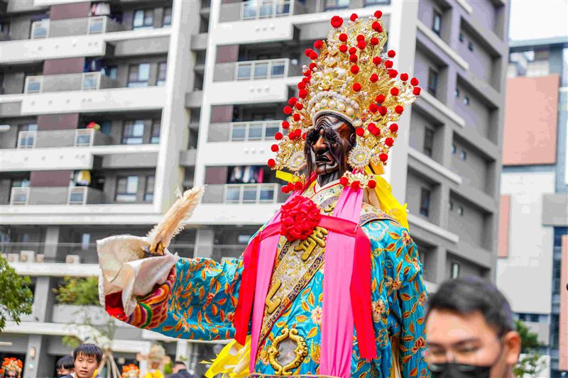 三立電視《寶島神很大》接任青山王副爐主（照片提供：游家為）