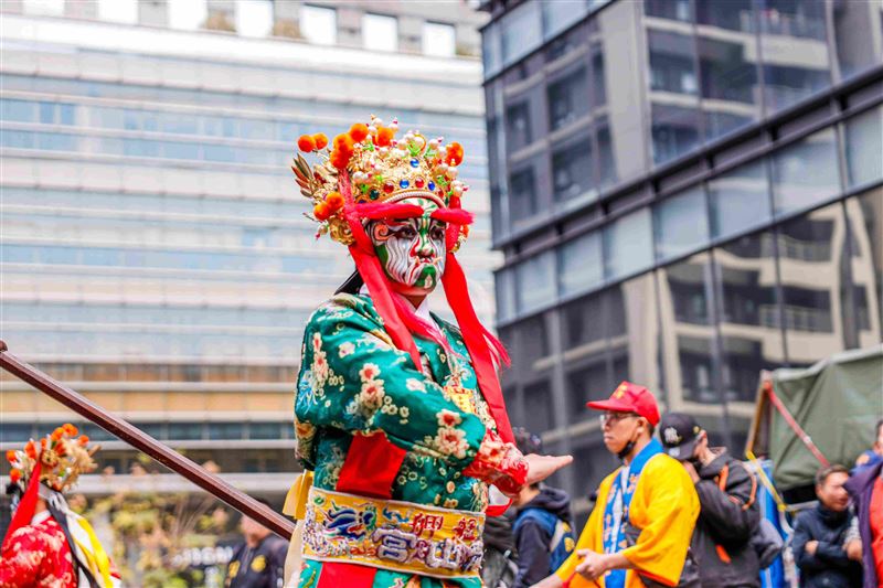 三立電視《寶島神很大》接任青山王副爐主（照片提供：游家為）