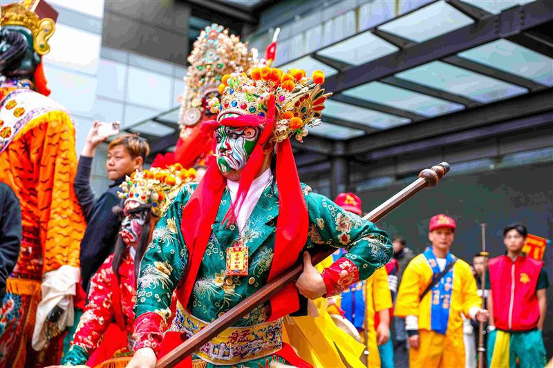 三立電視《寶島神很大》接任青山王副爐主（照片提供：游家為）