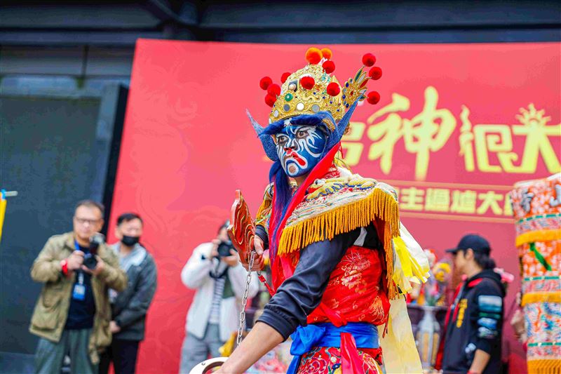 三立電視《寶島神很大》接任青山王副爐主（照片提供：游家為）