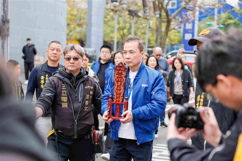 三立電視《寶島神很大》接任青山王副爐主（照片提供：游家為）