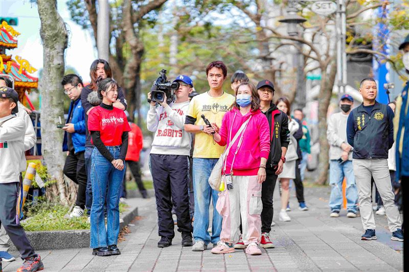 三立電視《寶島神很大》接任青山王副爐主（照片提供：游家為）
