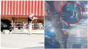 空服員,內輪差,輾斃,長榮（圖／翻攝畫面）