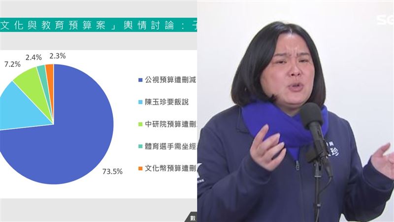 都是陳玉珍！藍白刪這預算討論度最高