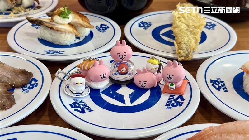 卡娜赫拉現身藏壽司！13款粉嫩扭蛋要收集