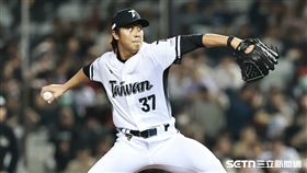 ▲WBC資格賽熱身賽，台灣隊先發投手呂詠臻。（圖／記者劉彥池攝影）