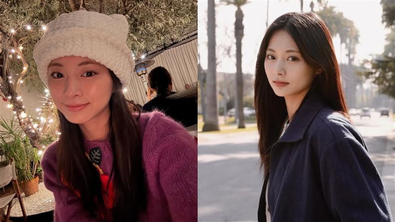 子瑜張嘴大嗑雞腿　臉部扭曲震憾畫面曝