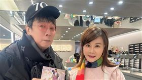 龍千玉特地幫曹西平慶生。（圖／翻攝自臉書）