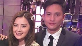 阿Sa曾帶著石恆聰（右）與老闆楊受成（左）見面。（圖／翻攝自鄭希怡 IG）