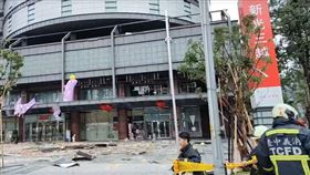 台中新光三越氣爆（讀者提供）