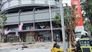 台中新光三越氣爆（讀者提供）