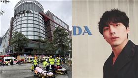  坂口健太郎受邀前往台中參加活動，怎料竟遇上氣爆。（圖／翻攝自坂口健太郎 IG）