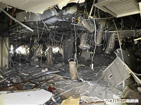 台中新光三越氣爆／消防局提供