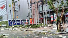 台中新光三越氣爆（讀者提供）