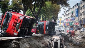 高雄氣爆最新現場近照／記者林清華攝