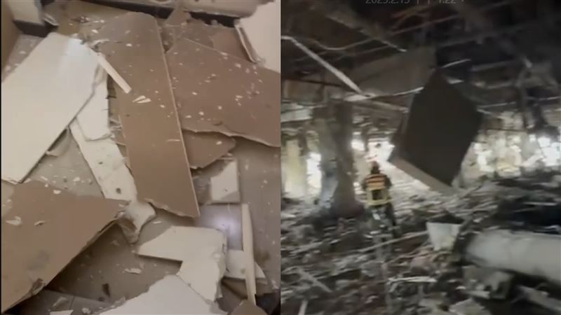 新光三越上廁遇氣爆　女摸黑逃亡喘不過氣