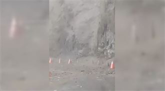 獨／南橫栗園段坍方　登山客困向陽遊樂區