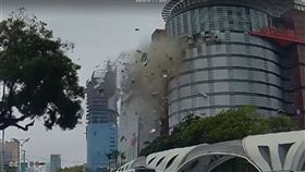 台中,新光三越,氣爆,名牌,口紅,化妝品,保養品（圖／翻攝畫面）