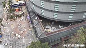 新光三越氣爆／翻攝畫面