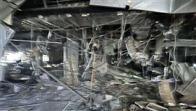 台中新光三越氣爆／消防局提供