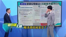 藍委提《國家安全戰略法》欲架空總統，國家機密恐全洩露。（圖／新台派上線）