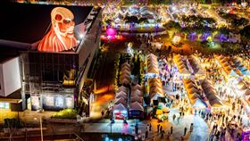 2025台灣燈會四大特色市集　邊吃邊逛　掌握進擊的巨人最佳視角（業配勿用）