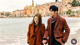 周杰倫（右）和昆凌（左）結婚多年。感情依舊很好。（圖／翻攝自周杰倫IG）