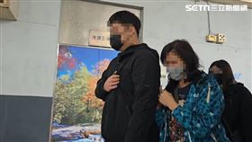 氣爆,爆炸,台中,新光三越,樓管,家屬,男友（圖／翻攝畫面）