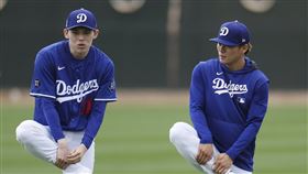 ▲道奇宣布佐佐木朗希、山本由伸投東京海外開幕戰。（圖／美聯社／達志影像）