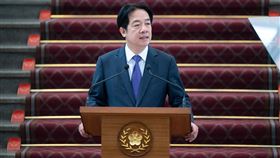 賴清德國安高層會議後記者會（圖／總統府提供）