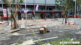 台中新光三越氣爆（讀者提供）