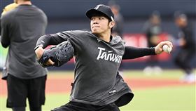 ▲林維恩向國家隊報到訓練。（圖／中職提供）