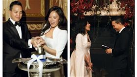 葛曉潔跟楊維榕在情人節完成終身大事。（圖／翻攝自IG）