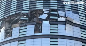 新光三越,氣爆,封鎖線(圖/翻攝畫面)