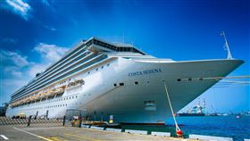 歌詩達郵輪莎倫娜號(台灣港務公司提供)