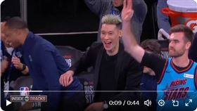 ▲林書豪執教的G聯盟隊晉級NBA新秀挑戰賽冠軍戰。（圖／翻攝自NBA on TNT推特）