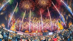 針對「花火迎春系列活動」，被質疑有造成農損及製造垃圾等問題，廟方提出4點聲明澄清。（圖／翻攝自台南正統鹿耳門聖母廟臉書）