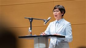 蔡壁如出席第二場政見發表會（圖／民眾黨提供）