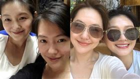 小S,大S。（合成圖／翻攝自小S微博）