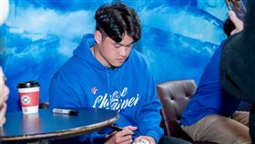 ▲旅美好手莊陳仲敖。（圖／悍創運動行銷提供）