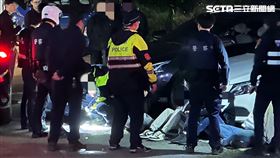 新北周男與少年發生債務糾紛，雙方約在鄉長路談判時大打出手。（圖／翻攝畫面）